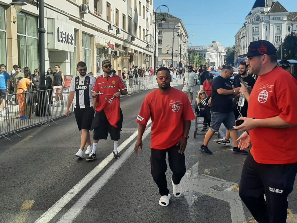Patrice Evra, „legenda“ Franţei şi a lui Manchester United, prezent la Craiova