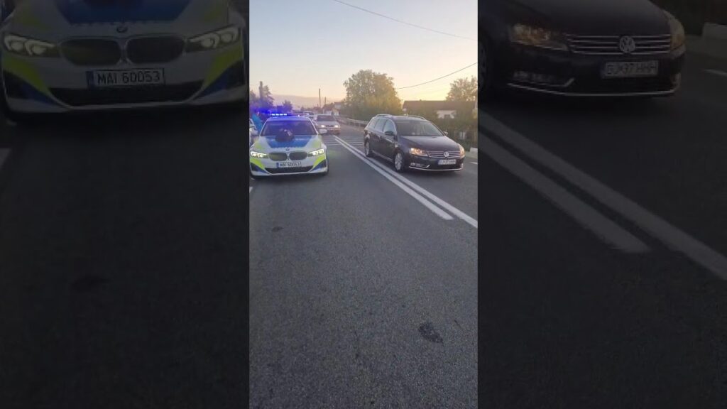 (VIDEO) Gorj: Accident rutier cu un biciclist pe DN 66