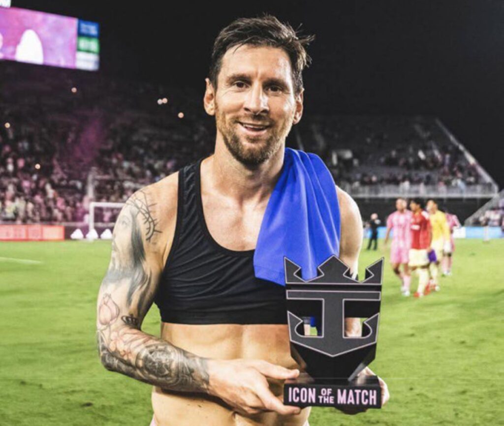 Lionel Messi a marcat al 20-lea său gol din acest sezon