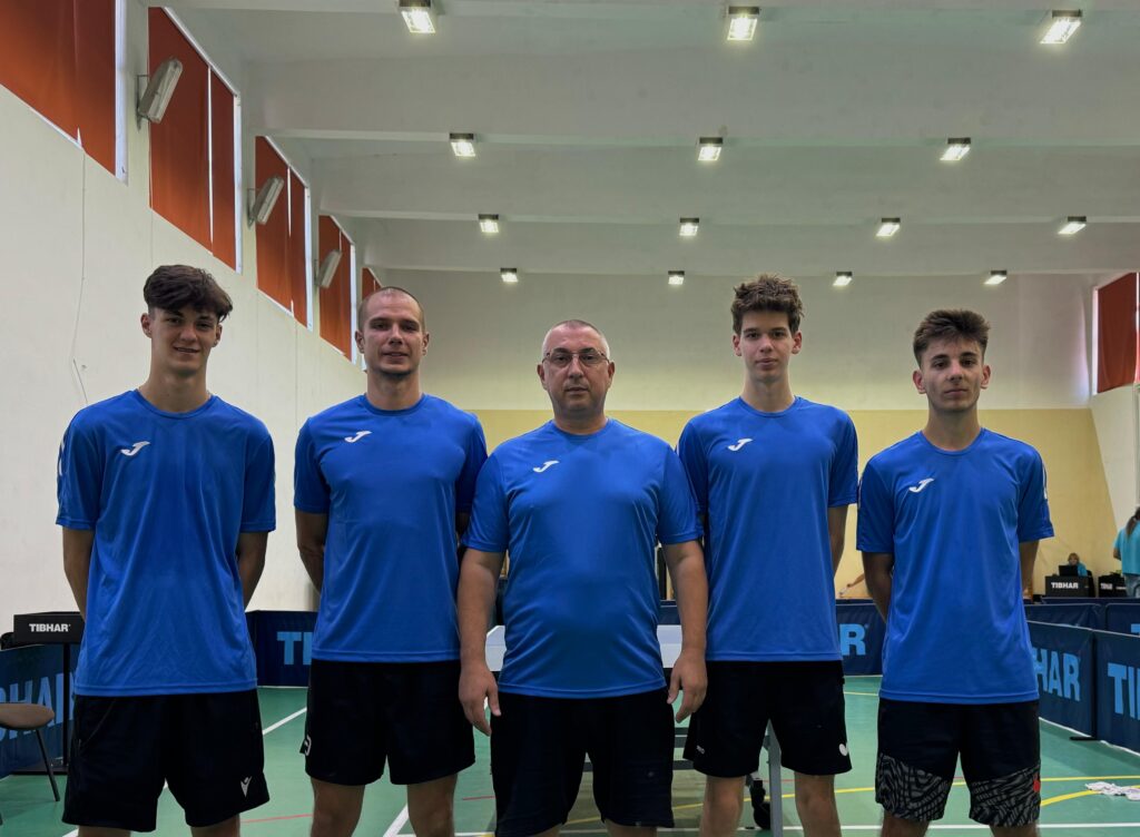 Tenis de masă / CSM Craiova, locul al 3-lea la finele turului Campionatului Național