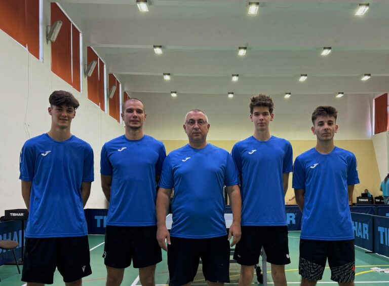Tenis de masă / CSM Craiova, locul al 3-lea la finele turului Campionatului Național