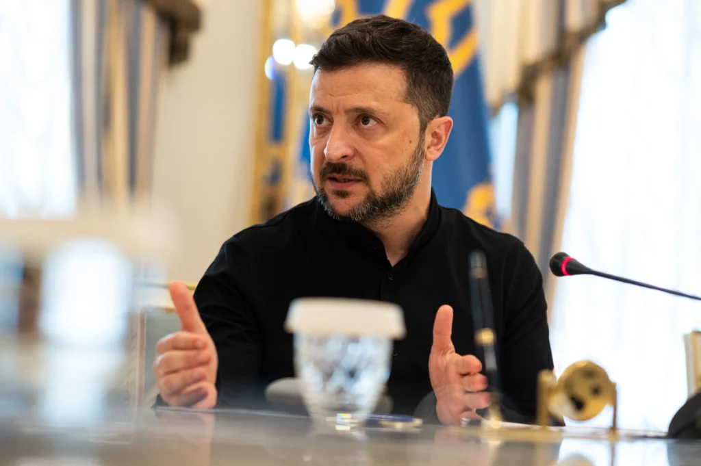 Zelenski:„Doborâm tot ce zboară spre noi și spre Polonia. Poate și spre România”