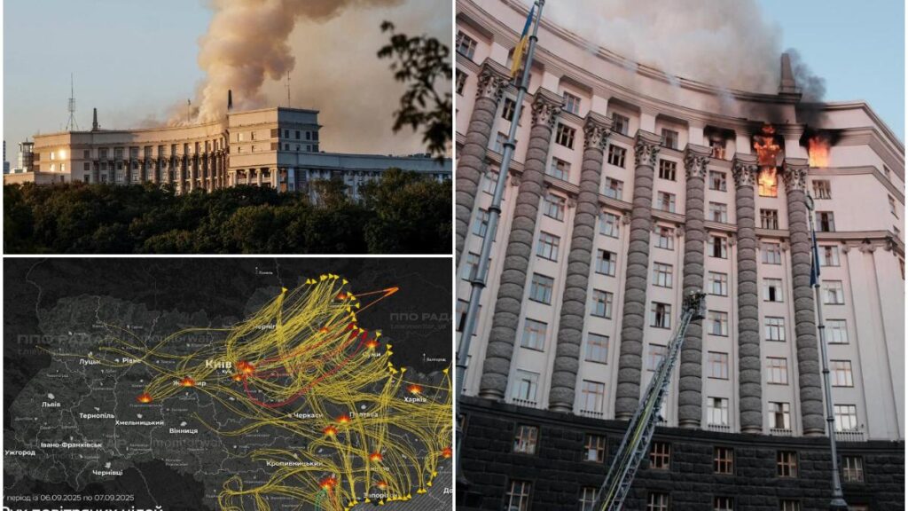 Rusia a lovit Kievul cu drone şi rachete. Este cel mai mare atac de la începutul războiului