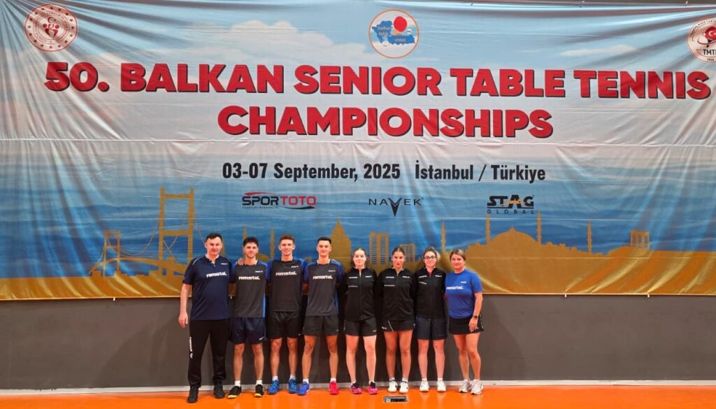 Aur și Bronz pentru România la Campionatele Balcanice de Tenis de Masă