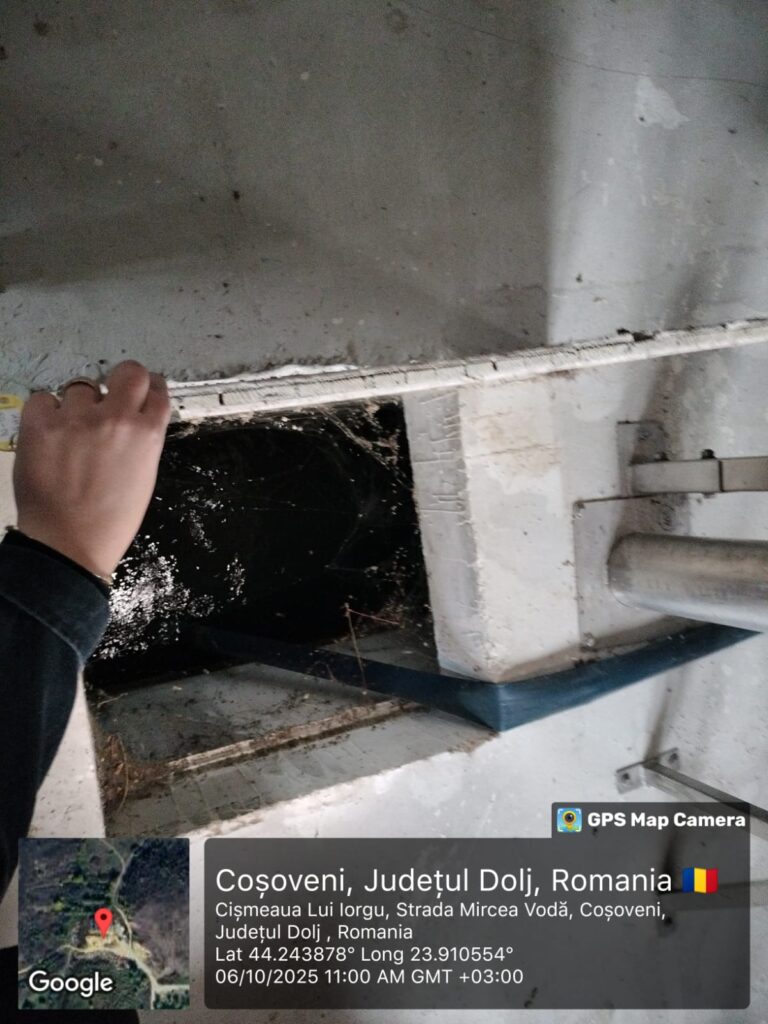 Avertisment pentru serviciul de apă din comuna Coșoveni