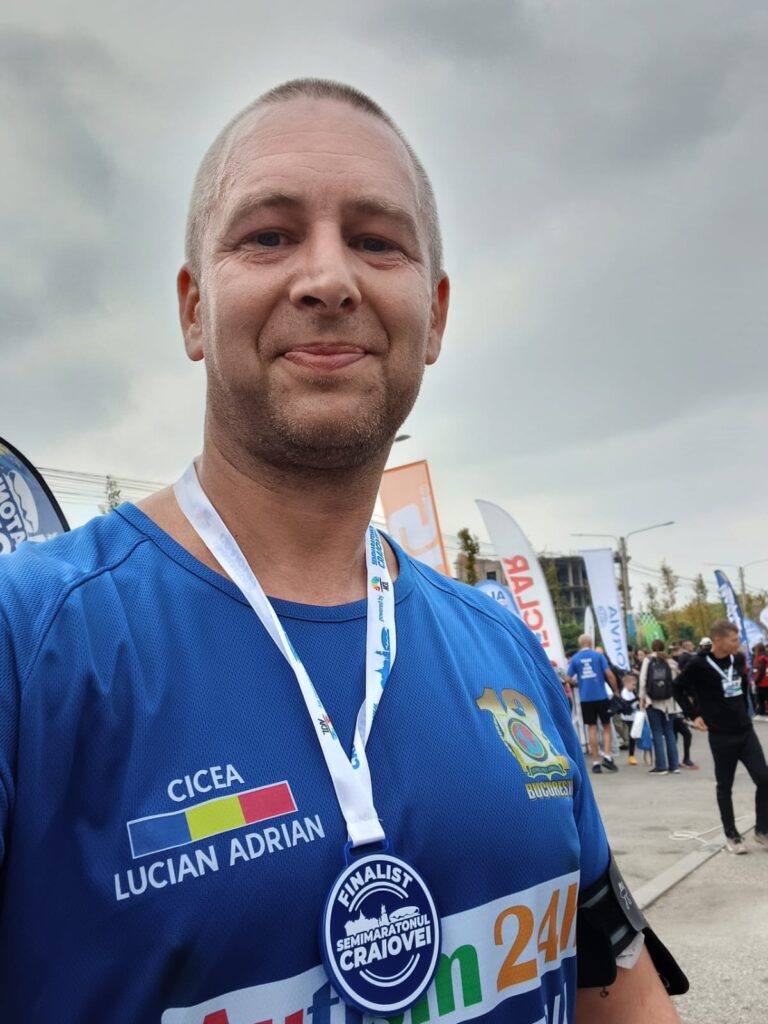 Dolj: Plutonierul adjutant Cicea Lucian, un jandarm implicat în comunitate și în sport