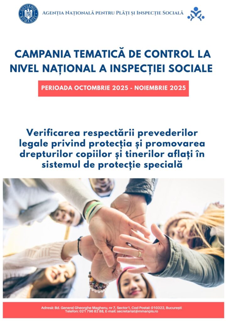 ANPIS lansează campanie tematică de control