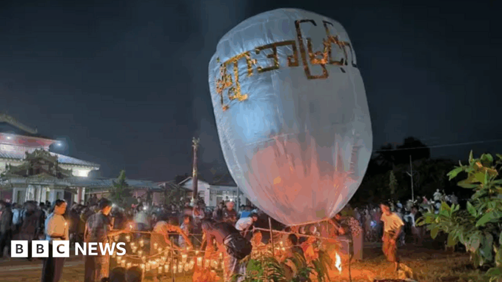 (VIDEO) Atac sângeros în Myanmar: cel puțin 24 de morți după ce un parapantist militar a bombardat un festival budist