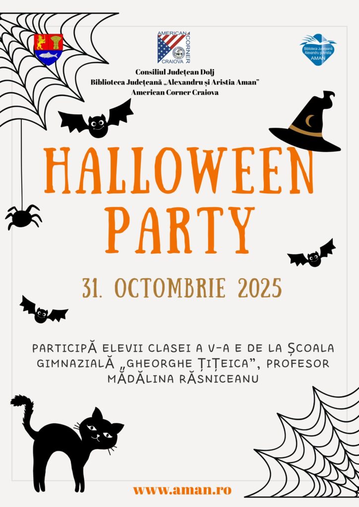 Craiova: „Halloween Party” la „Aman“
