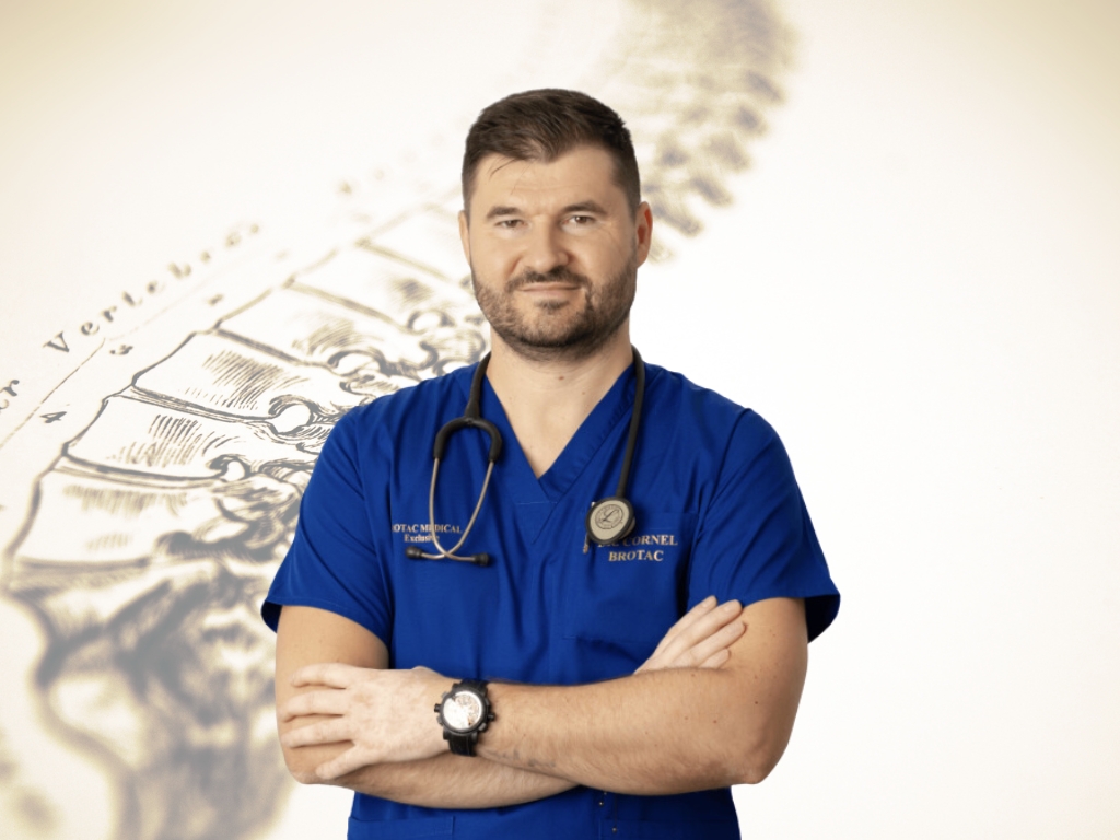 Dr. Cornel Brotac, specialist în Recuperare Medicală și Medicină Regenerativă
