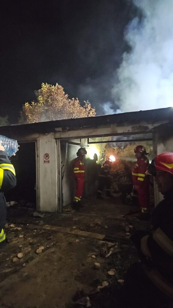 Incendiu la o anexă a Mănăstirii Sfânta Ana din Orșova