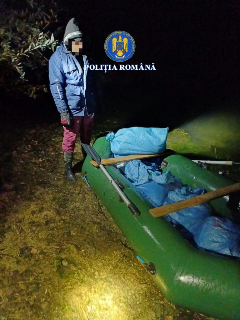 Vâlcea: Braconaj piscicol la Drăgoești. Doi bărbați prinși în flagrant