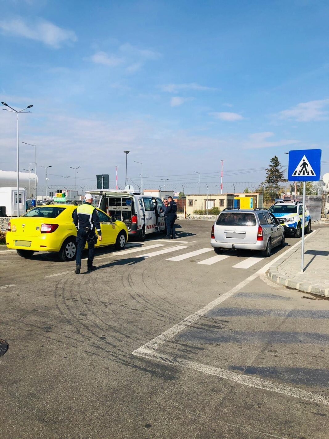 Polițiștii de la Transporturi, acțiune la Aeroportul Internațional Craiova