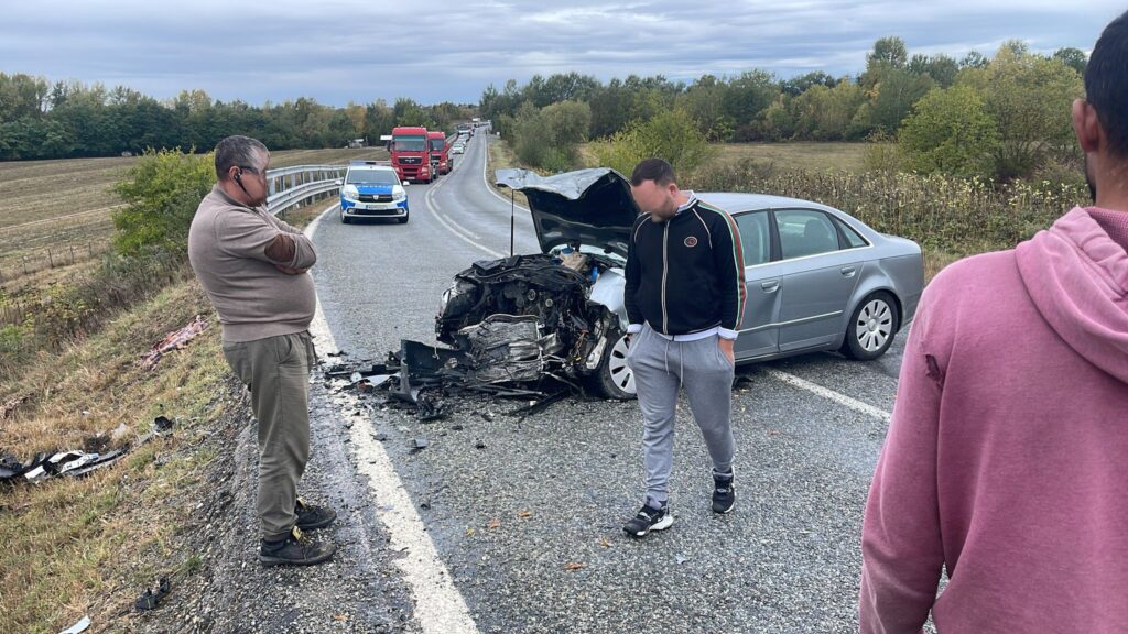 Gorj: Circulație blocată pe DN 67, între Scoarța și Câmpu Mare, din cauza unui accident