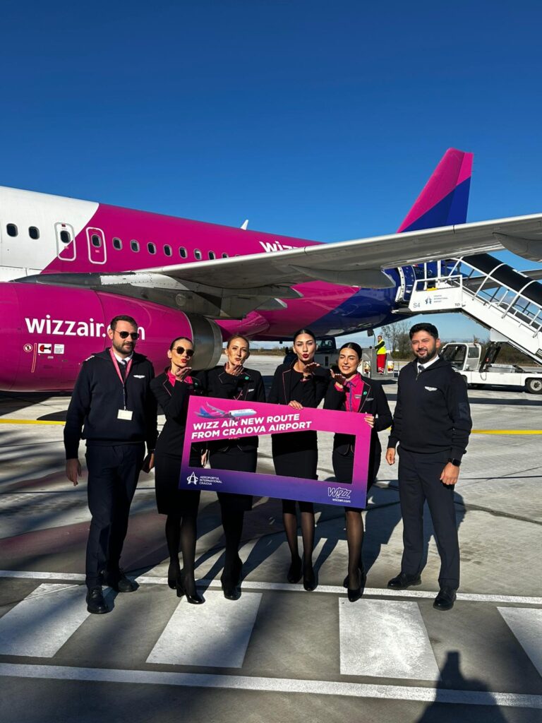 Wizz Air dă startul sezonului de iarnă 2025–2026 cu trei rute noi din Craiova
