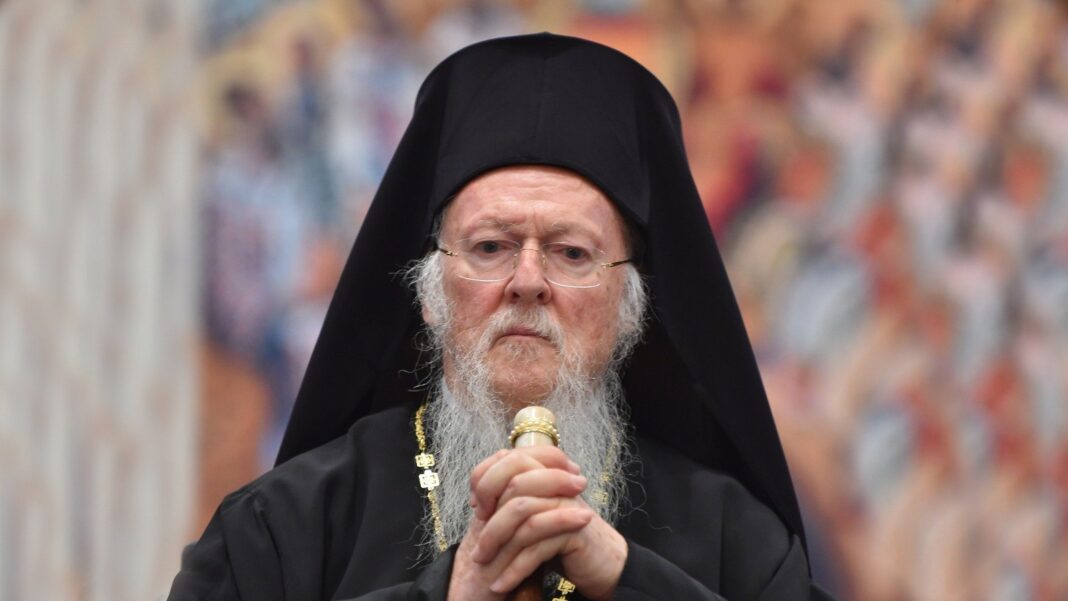 Patriarhul Constantinopolului, Bartolomeu I, decorat astăzi de președintele Nicușor Dan Patriarhul Constantinopolului, Bartolomeu I, decorat astăzi de președintele Nicușor Dan
