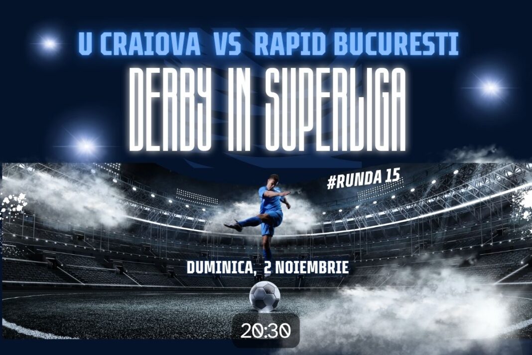 3 ponturi speciale pentru U Craiova - Rapid, meciul etapei în Superliga 3 ponturi speciale pentru U Craiova - Rapid, meciul etapei în Superliga