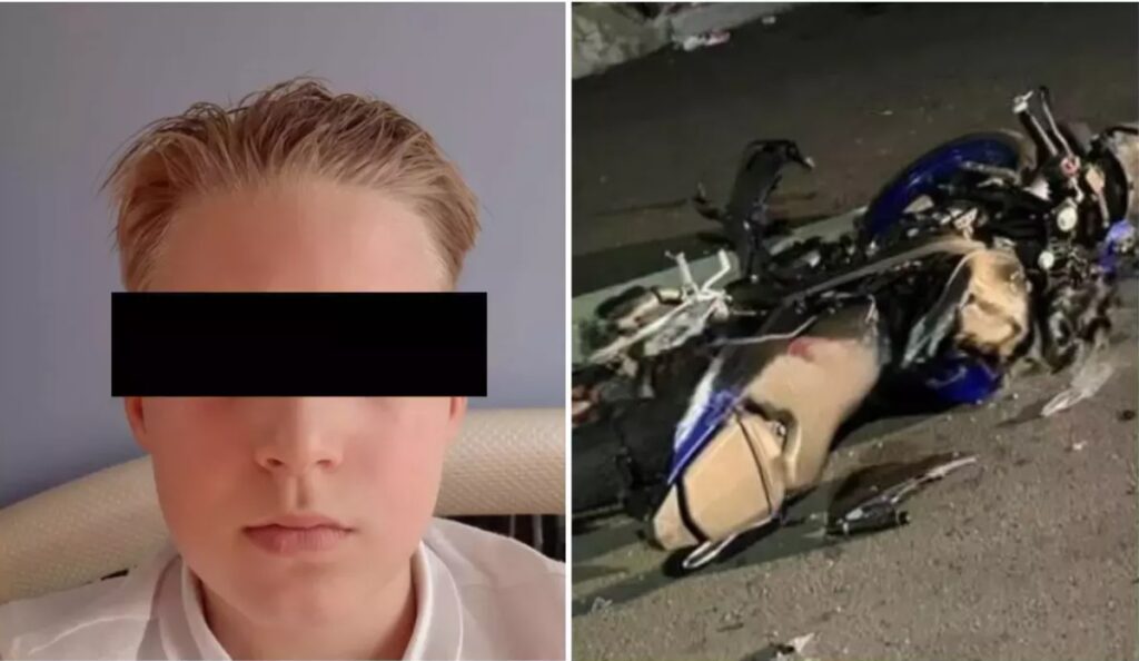 Tragedie în Giurgiu: un adolescent de 17 ani a murit după ce a intrat cu motocicleta într-o mașină de poliție aflată în misiune