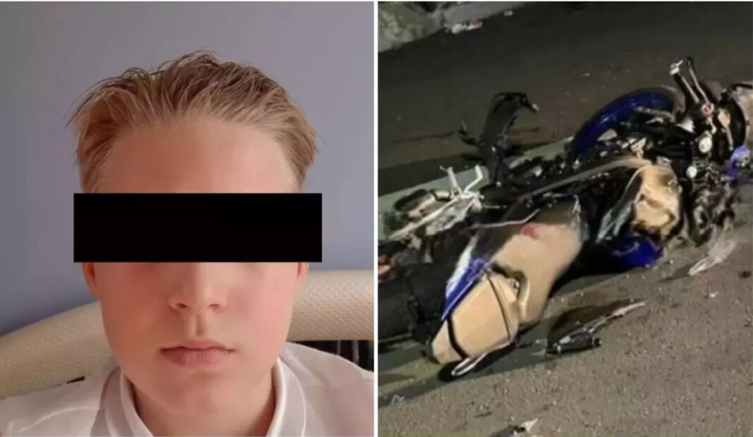 El este tânărul care a murit în accidentul cu autospeciala de poliție din Giurgiu. Eduard avea 17 ani (Foto: Observator News)