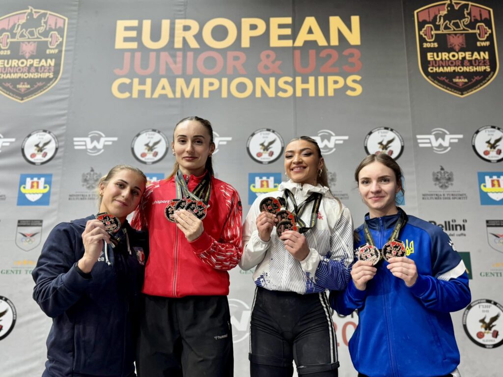 Haltere / România a cucerit alte patru medalii la Europenele de juniori și tineret