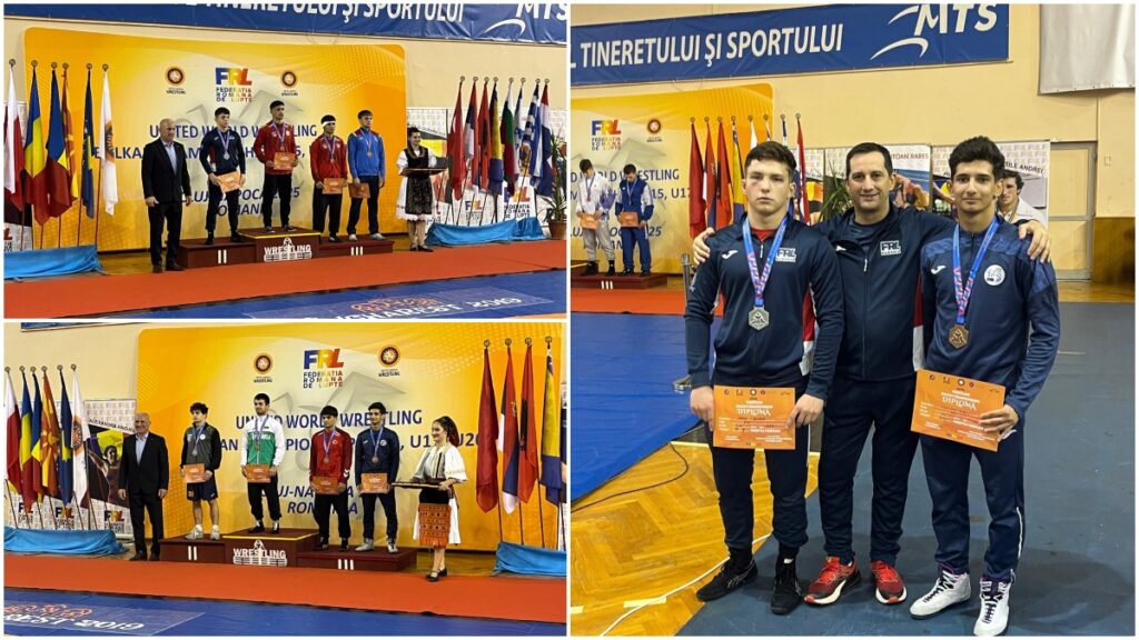 Lupte / Primul an la juniori, primele medalii! Boicea și Mihalcea, pe podium la Balcanice