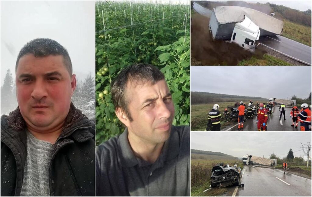 Cine sunt cei doi bărbați decedați într-un accident cu un tir.