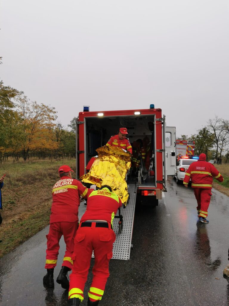 Șapte persoane implicate într-un accident la Rojiște! Ce s-a întâmplat!