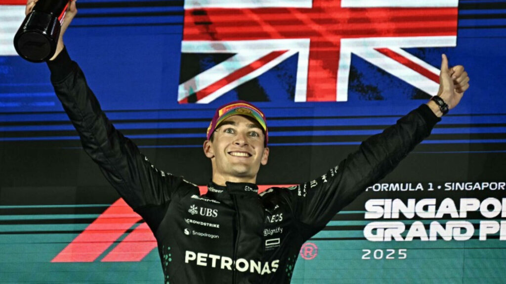 F1 / George Russell, triumfător pe circuitul de la Marina Bay (Singapore)