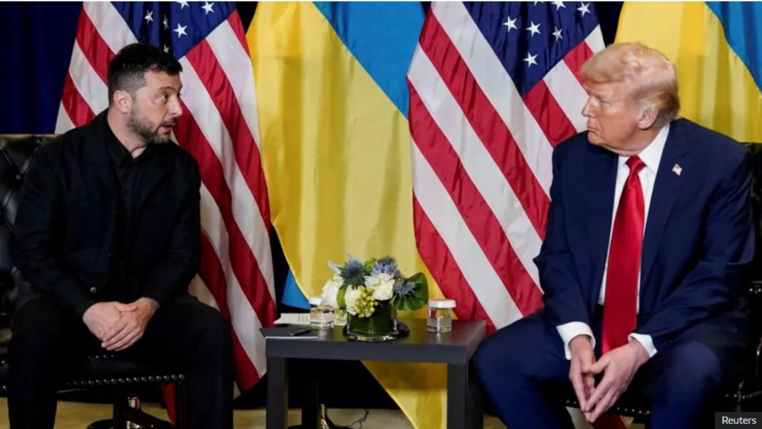 Președintele ucrainean se întâlnește cu omologul american, Donald Trump să discute despre rachete Tomahawk