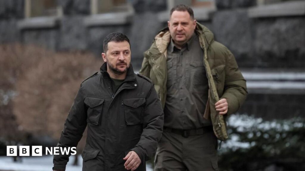 (VIDEO) Andriy Ermak, principalul consilier al lui Zelenski demisionează după o razie anticorupție la domiciliul său