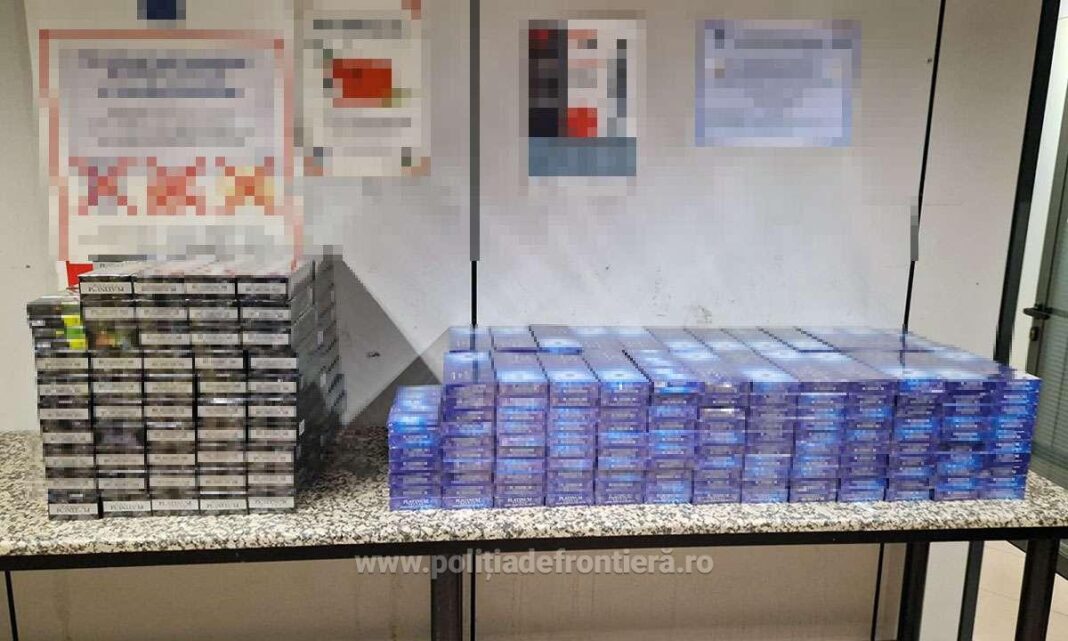 Captură uriașă pe Aeroportul Otopeni: peste 115.000 de țigarete și 4 kg de tutun pentru narghilea, ascunse în bagaje