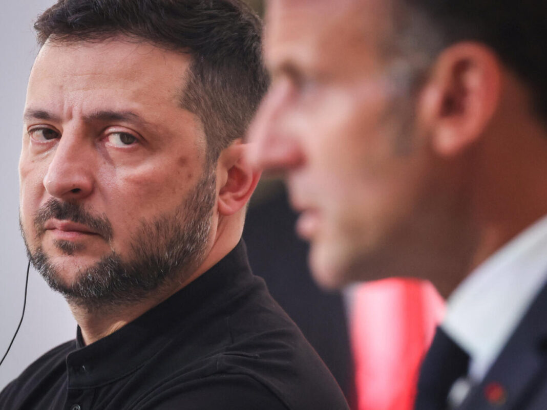 Zelenski la Paris