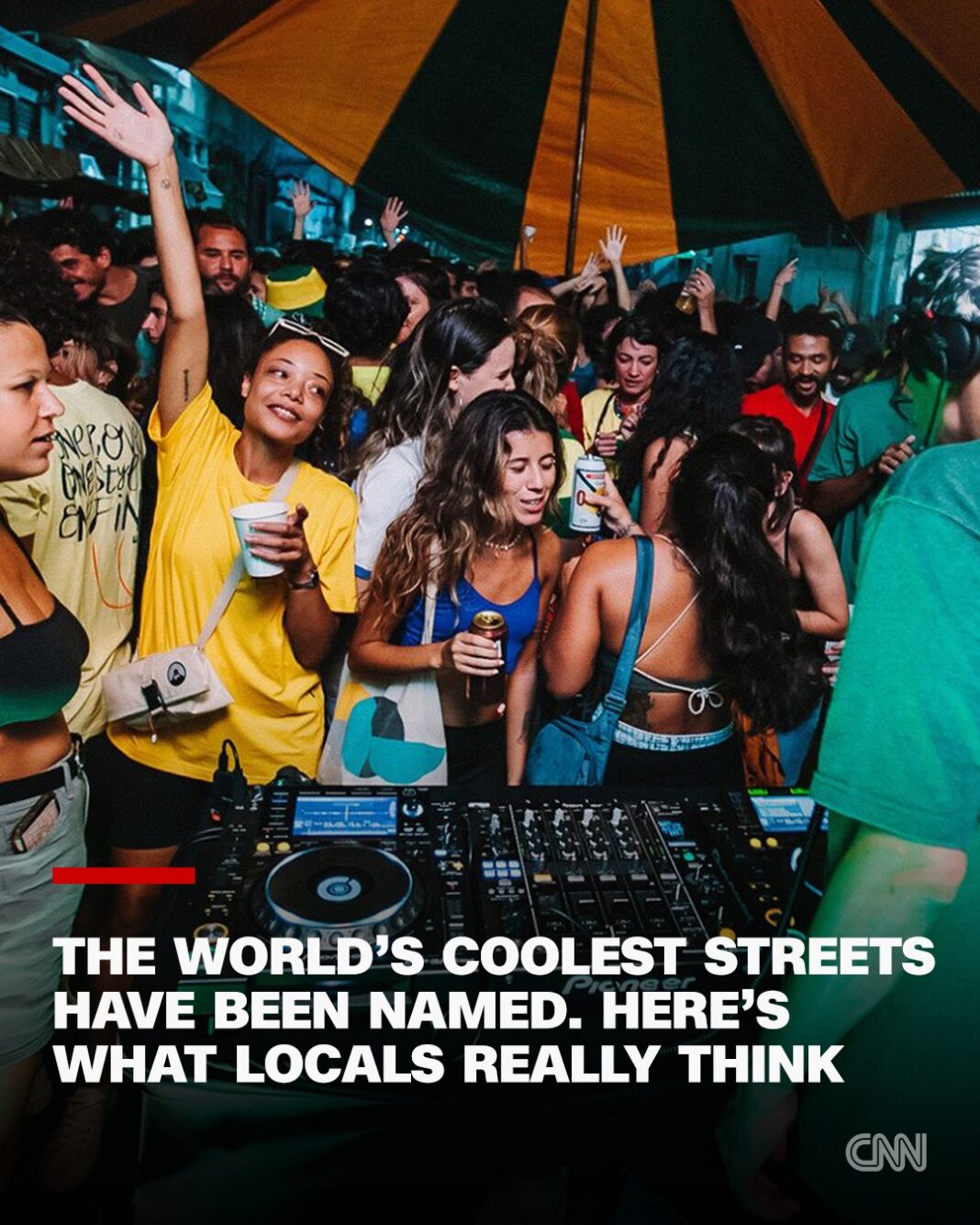 Cel mai recent clasament Time Out al „celor mai cool străzi din lume” este condus de Rua do Senado din Rio de Janeiro, Brazilia