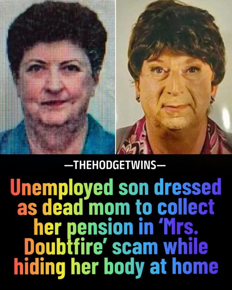 Un bărbat fără loc de muncă s-a deghizat în mama sa moartă ca să-i încaseze pensia. Îi ținea cadavrul de trei ani în dulap