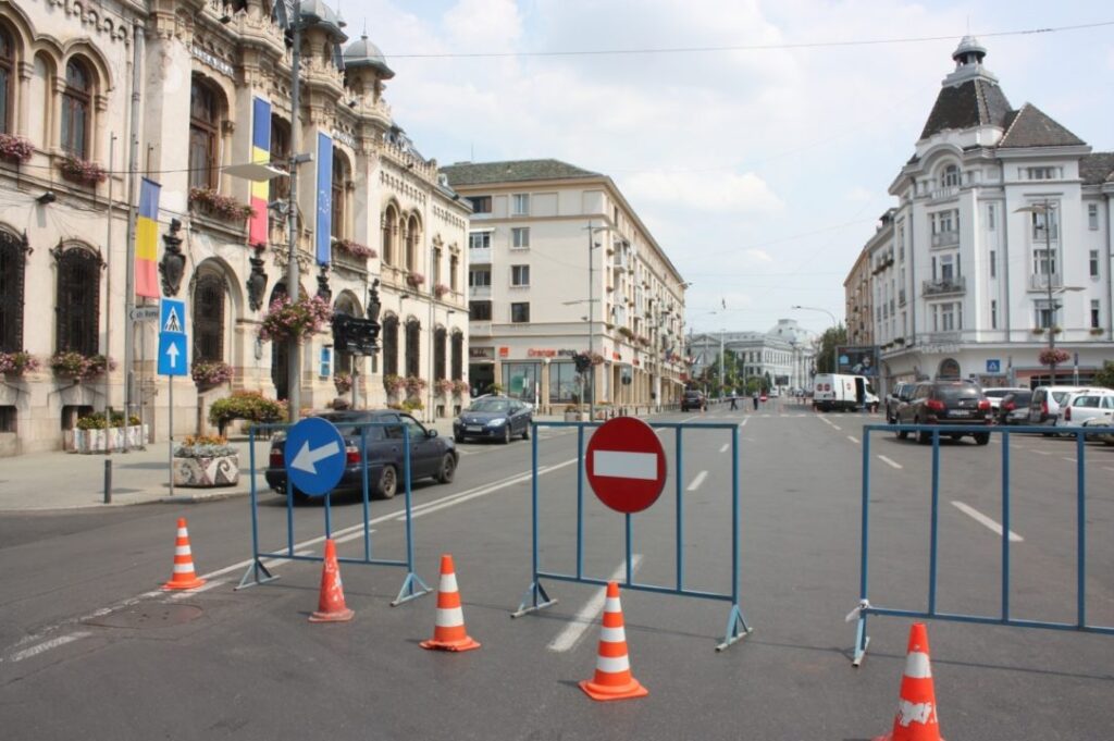 Craiova: Restricții de circulație pentru celebrarea Zilei Naționale a României