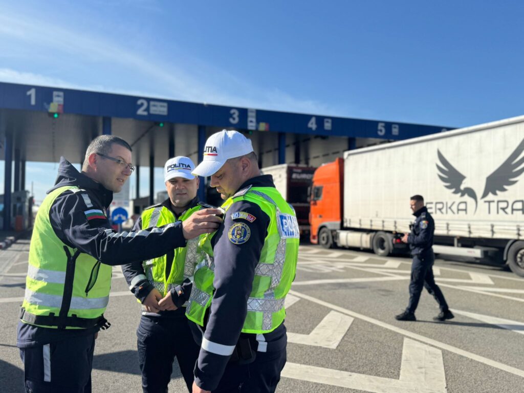 Acțiune comună a polițiștilor doljeni și bulgari în zona Calafat-Vidin