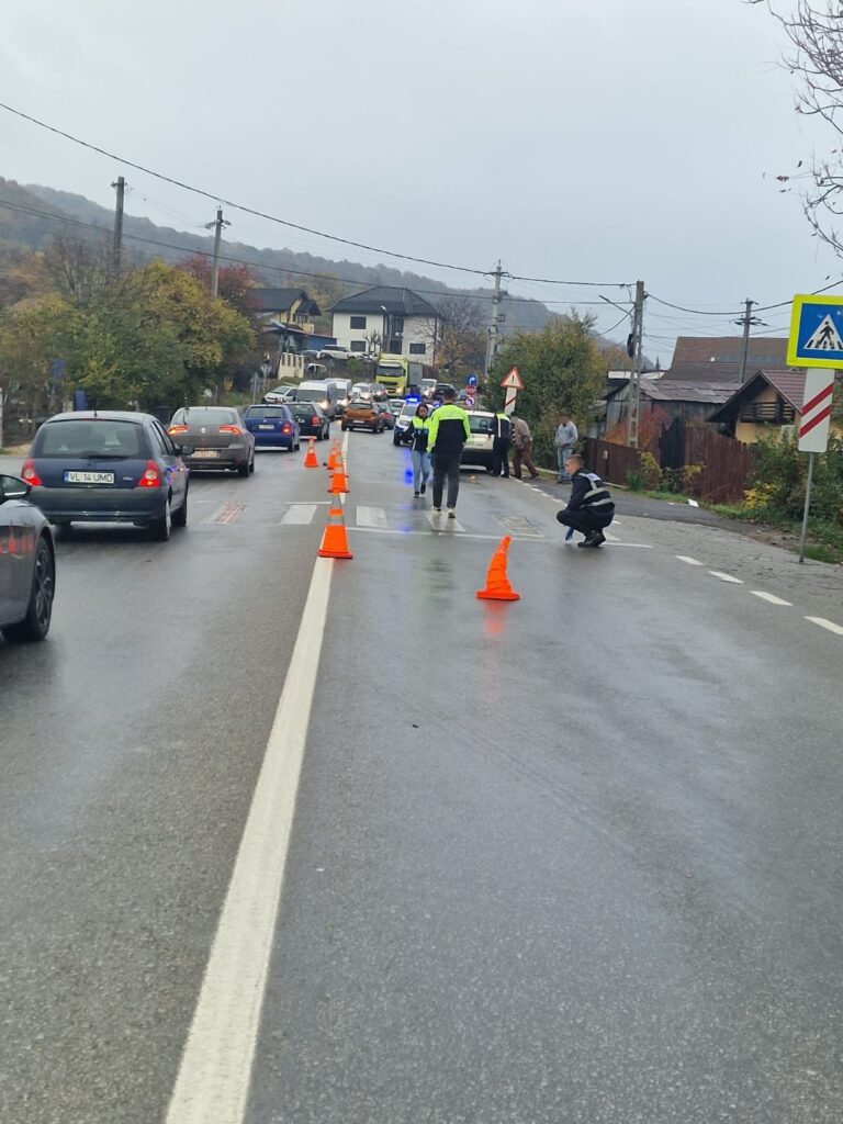 Accident cu victimă pe o trecere de pietoni din Râmnicu Vâlcea