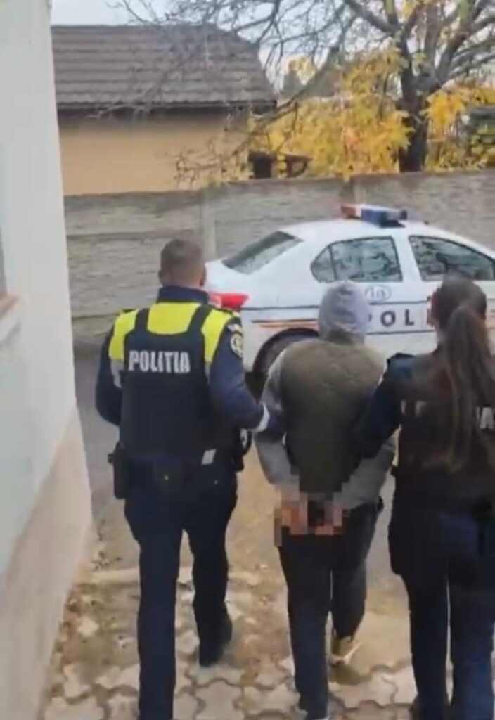(VIDEO) Bărbat reținut pentru tentativă de furt calificat în comuna Amărăștii de Sus