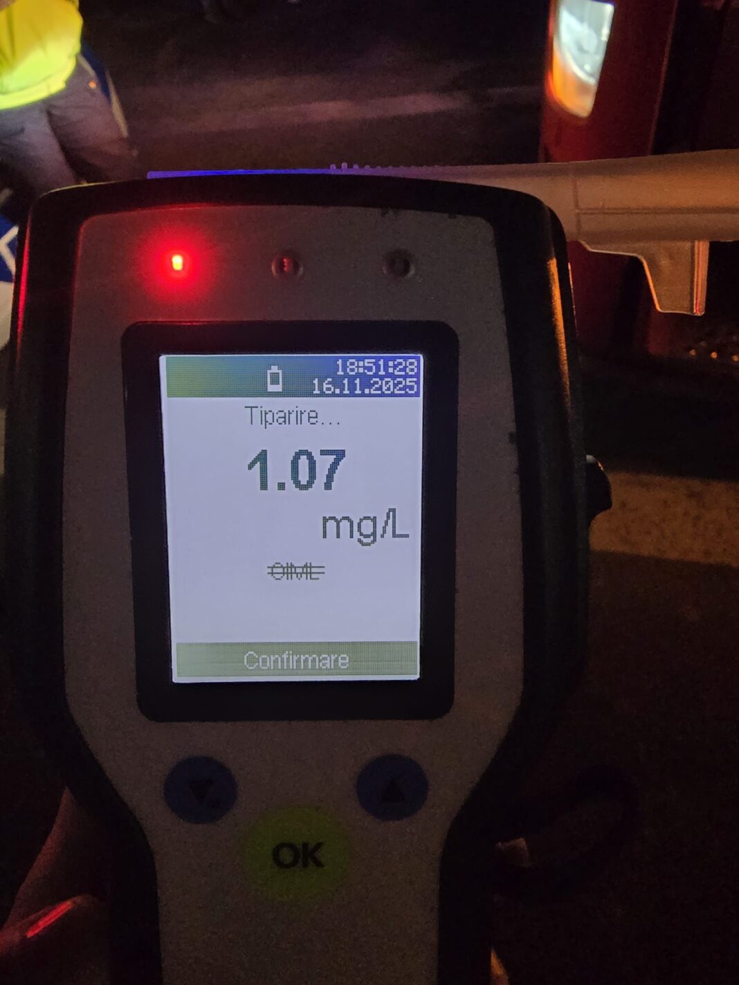 Razie rutieră de amploare în Vâlcea