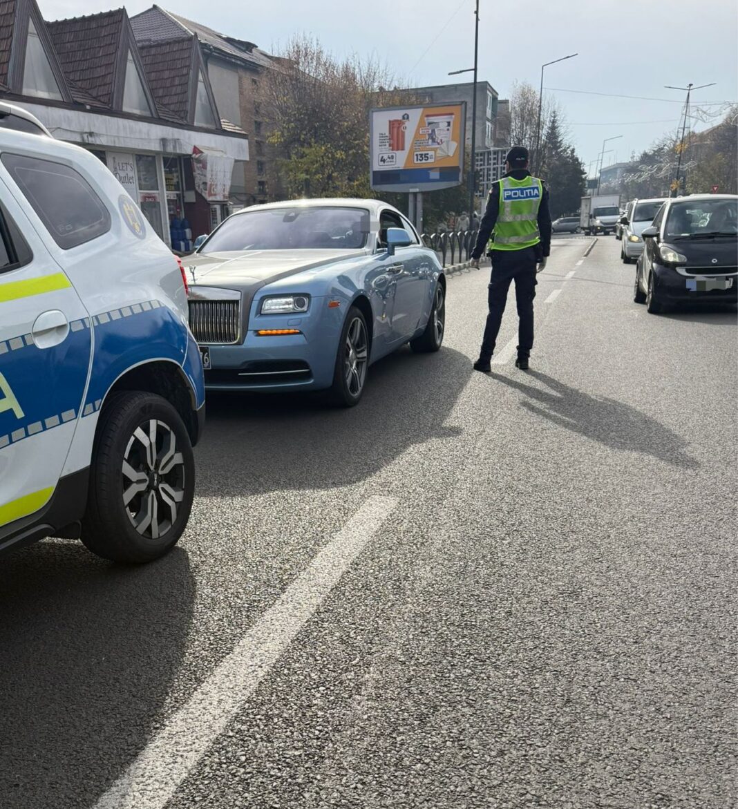 Șofer prins conducând sub influența substanțelor psihoactive