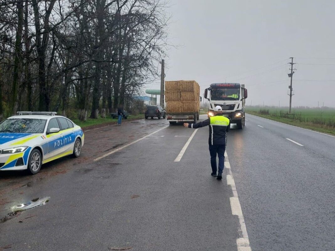 Acțiunea ROADPOL „Truck & Bus”, desfășurată de polițiști în Olt