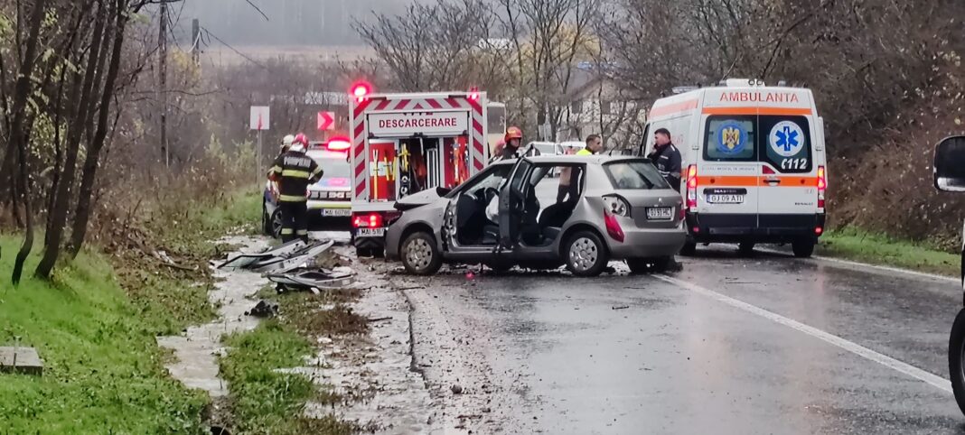 Accident rutier cu patru victime în localitatea Pojogeni