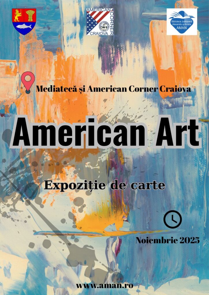 Craiova: Expoziția de carte „American Art”, la „Aman“