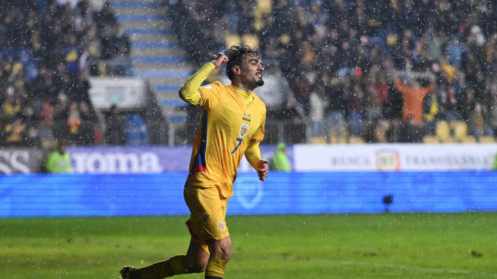 Ștefan Baiaram a reacționat după primul gol sub tricolor: „Acum sunt foarte bine!“