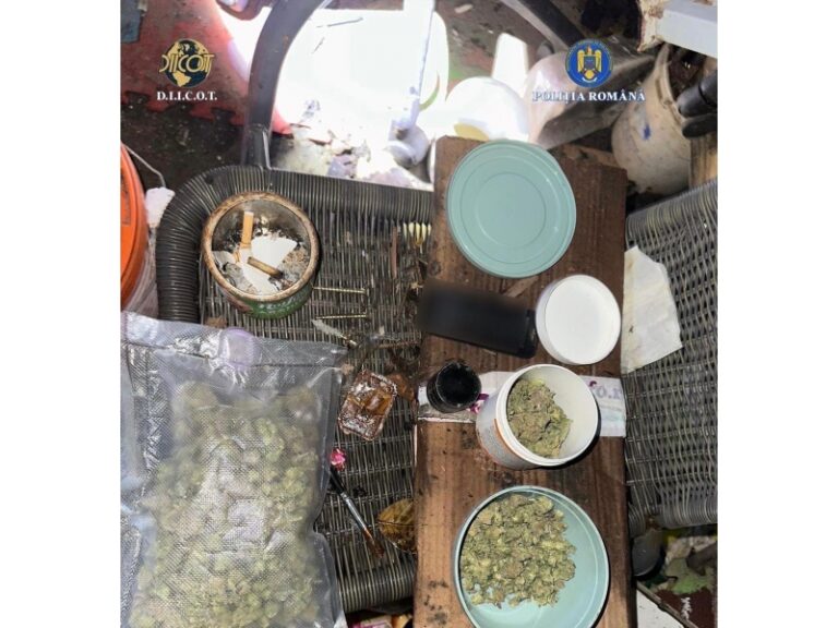 În timpul cercetărilor au fost indisponibilizate cantități din substanțele interzise