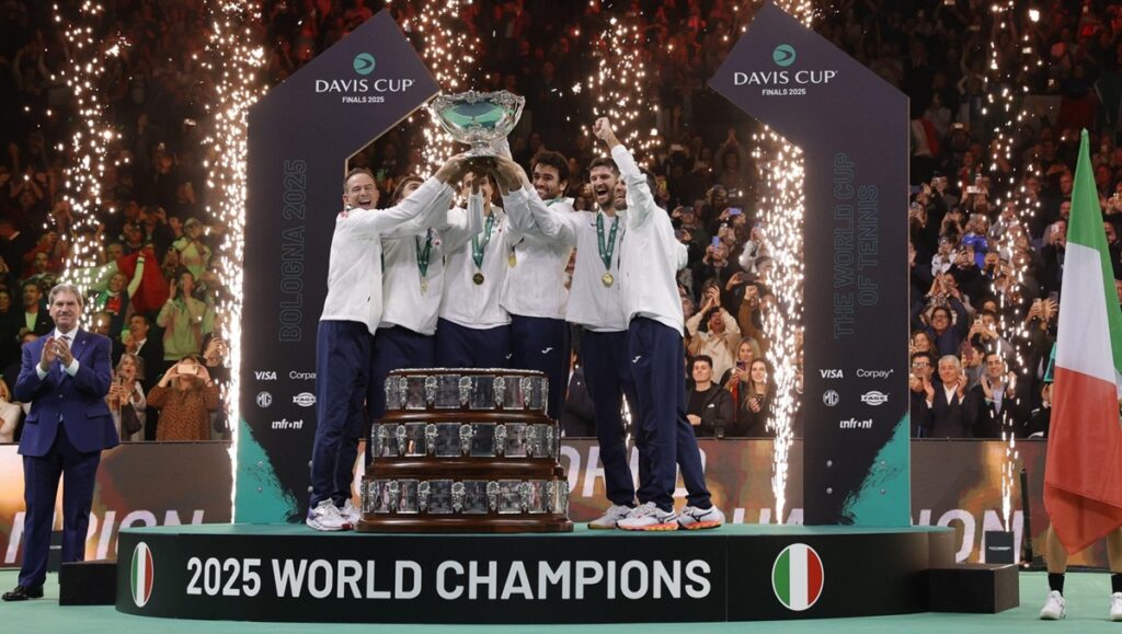 Italia, triumfătoare în Cupa Davis pentru al treilea an consecutiv