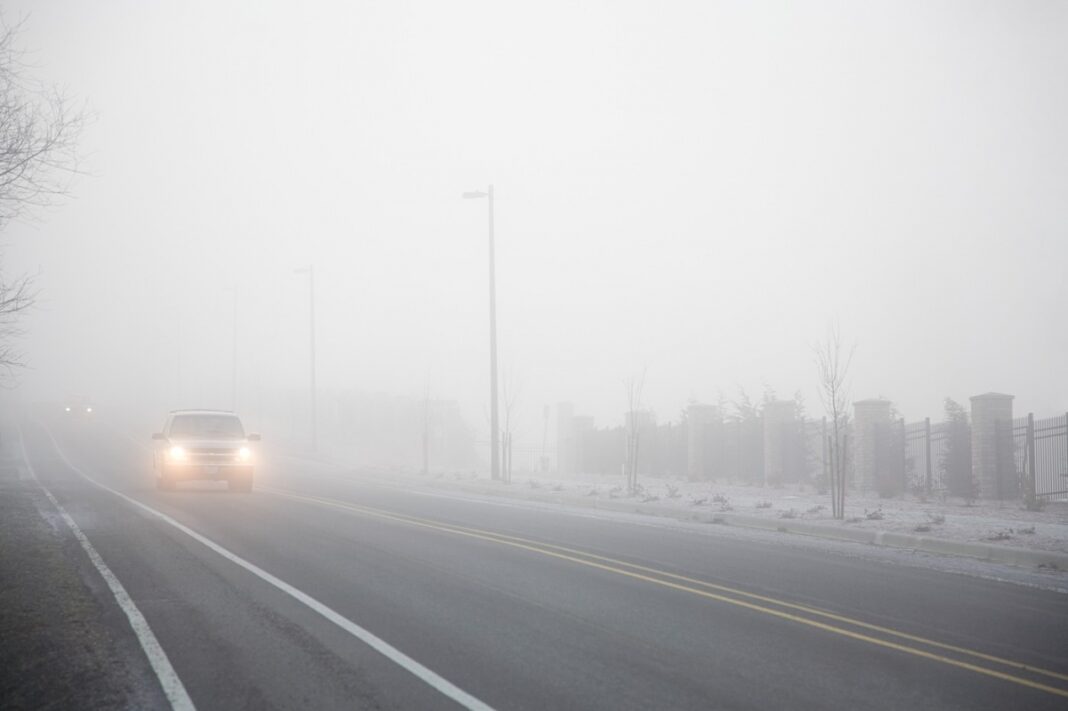 Avertizări Cod galben de ceață în Olt, Dolj și Mehedinți