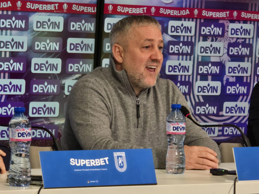 Mihai Rotaru a făcut marele anunț: Mirel Rădoi nu mai este antrenorul Universității Craiova!
