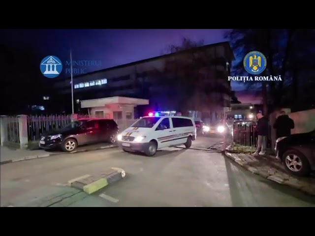 (VIDEO) Percheziții într-un dosar penal vizând acte de identitate cu domiciliu fictiv