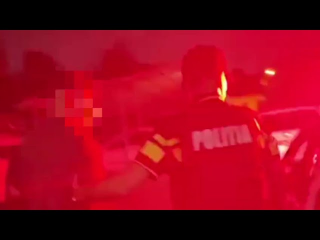 (VIDEO) Trei bărbați reținuți după un conflict violent în trafic, la Craiova